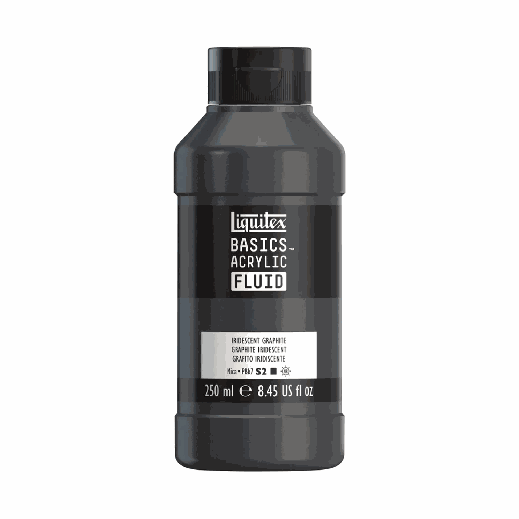 Liquitex Basics Fluid Acrylic 8.45oz Iridescent Graphite **ND**