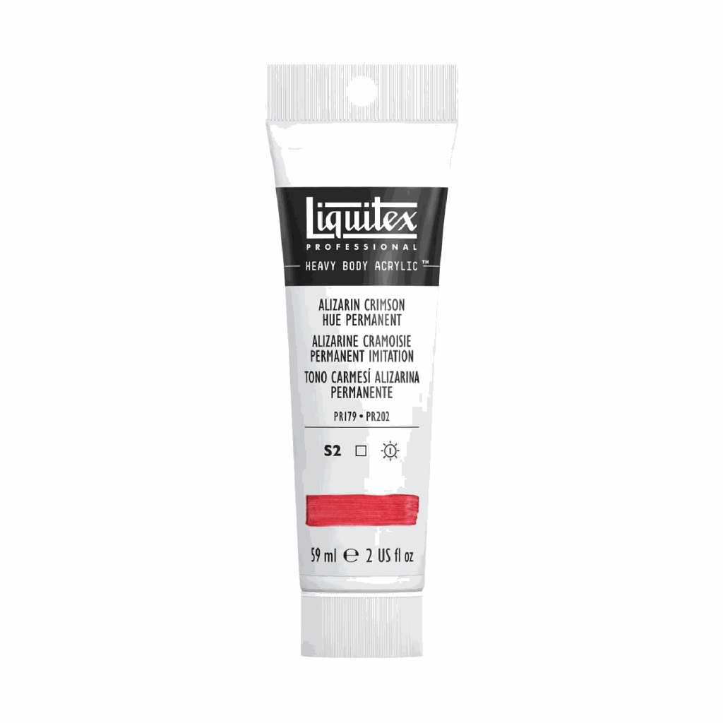 Liquitex Heavy Body Acrylic 2oz Tube Alizarin Crimson Hue Permanent S2 **ND**
