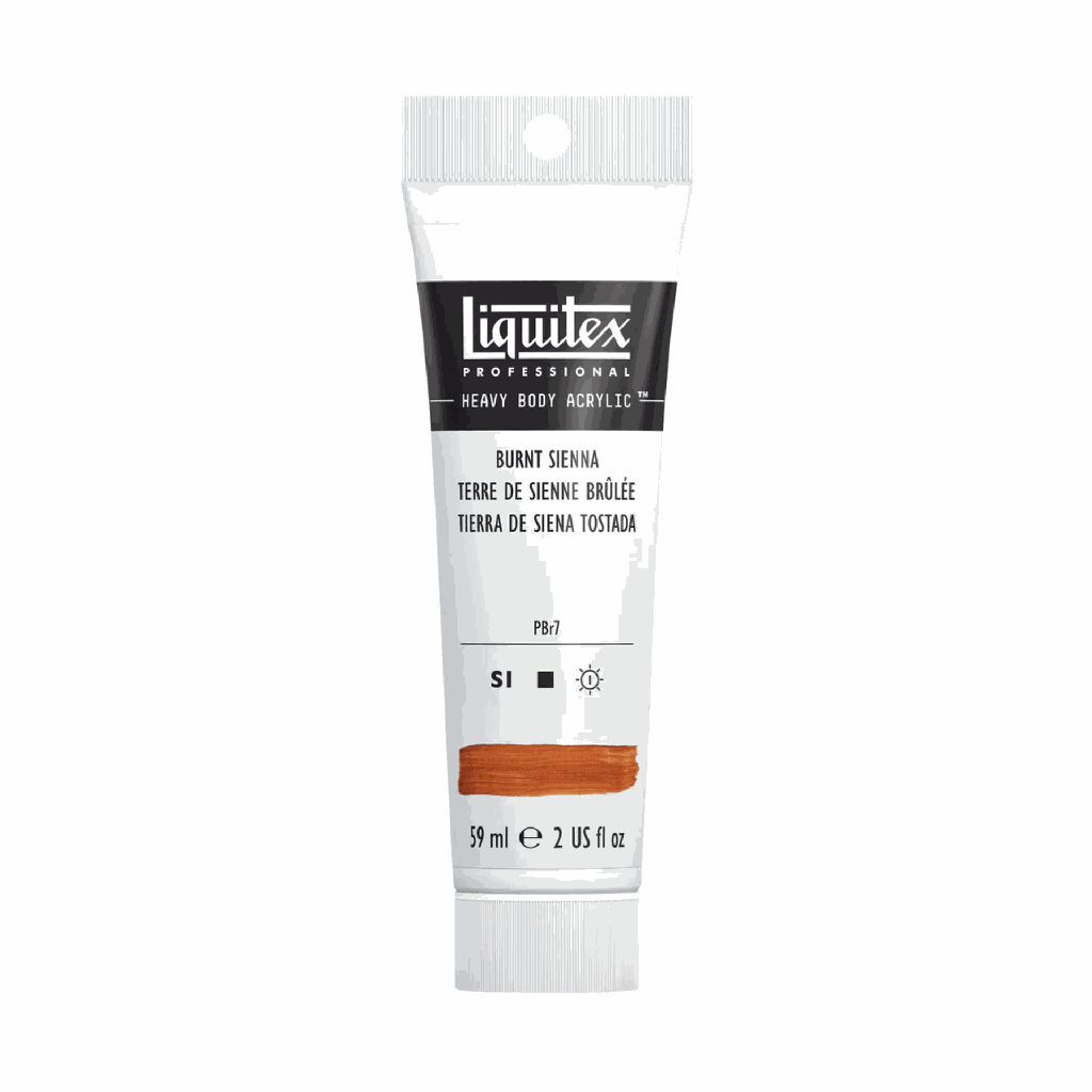 Liquitex Heavy Body Acrylic 2oz Tube Burnt Sienna S1 **ND**