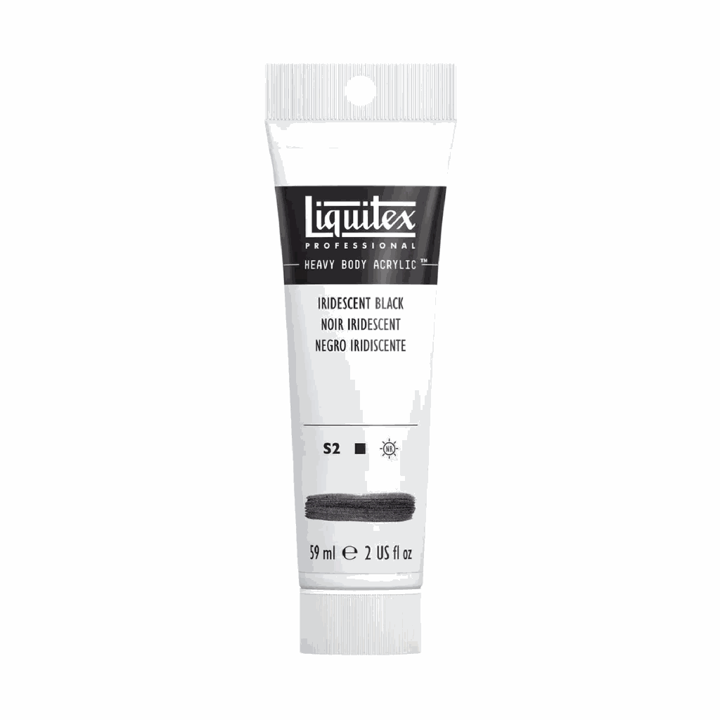 Liquitex Heavy Body Acrylic 2oz Tube Iridescent Black S2 **ND**