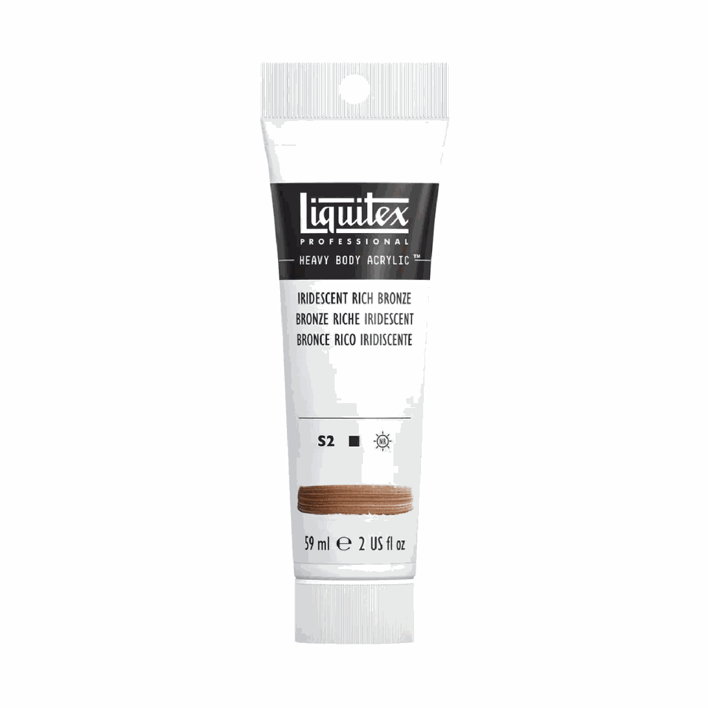 Liquitex Heavy Body Acrylic 2oz Tube Iridescent Rich Bronze S2 **ND**