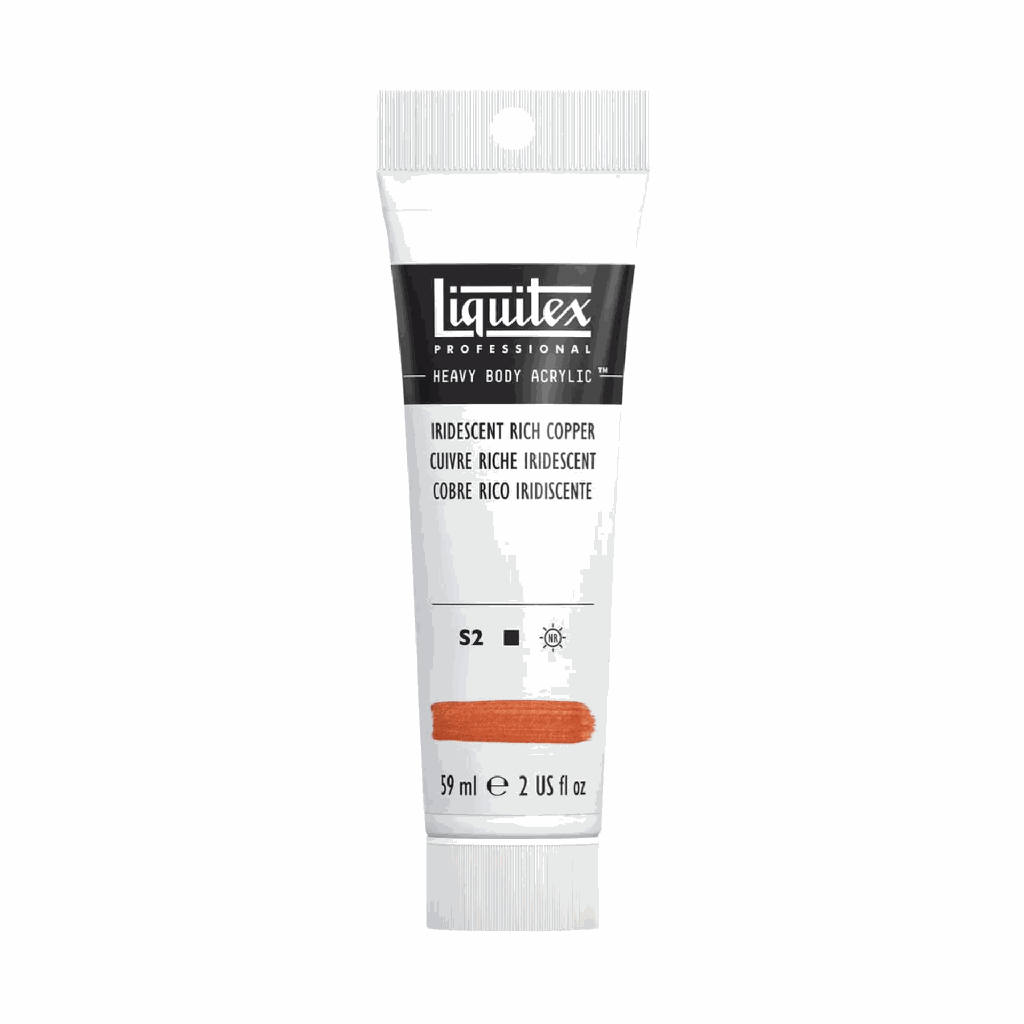 Liquitex Heavy Body Acrylic 2oz Tube Iridescent Rich Copper S2 **ND**