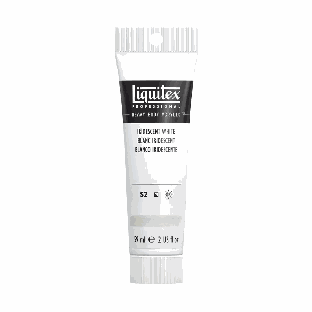 Liquitex Heavy Body Acrylic 2oz Tube Iridescent White S2 **ND**
