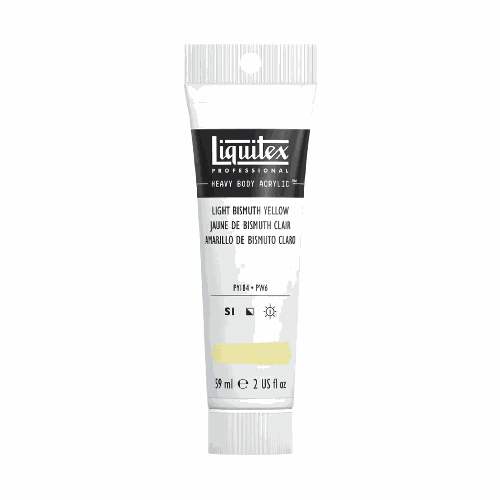 Liquitex Heavy Body Acrylic 2oz Tube Light Bismuth Yellow S2 **ND**