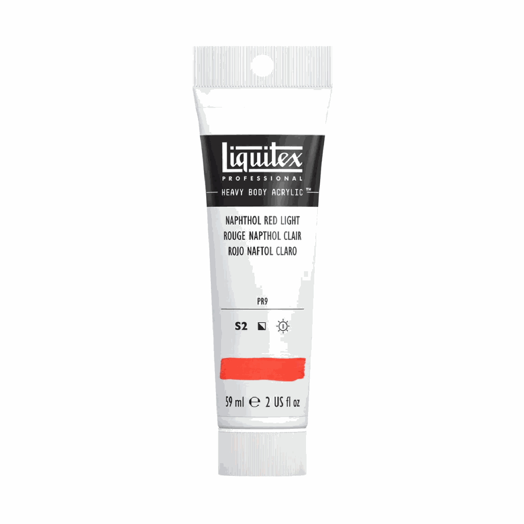 Liquitex Heavy Body Acrylic 2oz Tube Naphthol Red Light S2 **ND**