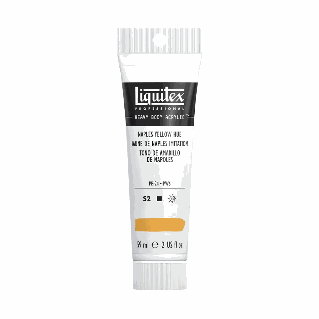 Liquitex Heavy Body Acrylic 2oz Tube Naples Yellow Hue S2 **ND**