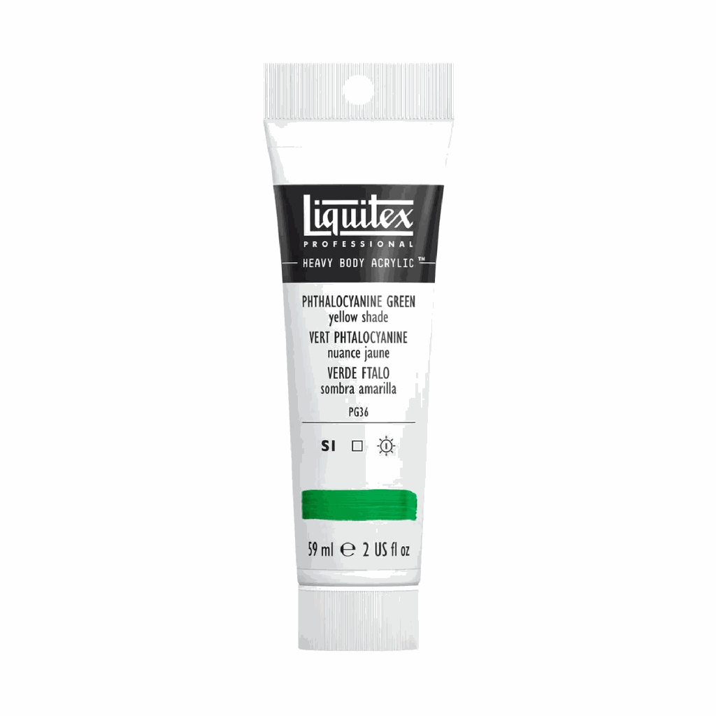 Liquitex Heavy Body Acrylic 2oz Tube Phthalocyanine Green (Yellow Shade) S1 **ND**