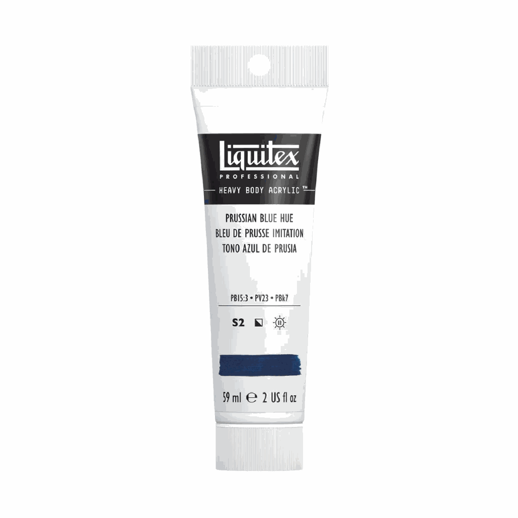 Liquitex Heavy Body Acrylic 2oz Tube Prussian Blue Hue S2 **ND**