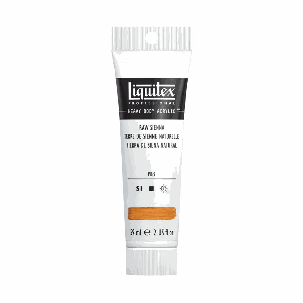 Liquitex Heavy Body Acrylic 2oz Tube Raw Sienna S1 **ND**