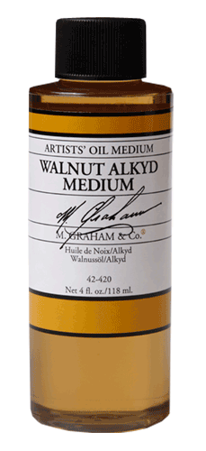 M.Graham 4 Oz. Walnut / Alkyd Oil Medium