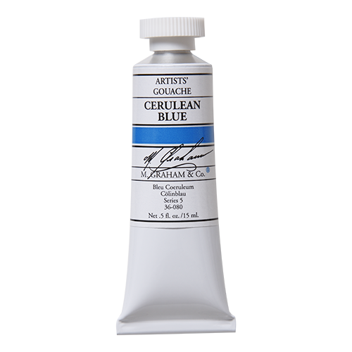 M.Graham Gouache 15ml Cerulean Blue S5