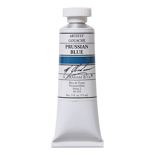 M.Graham Gouache 15ml Prussian Blue S2