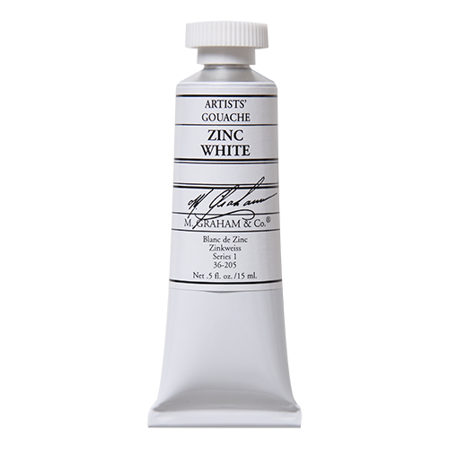 M.Graham Gouache 15ml Zinc White S1
