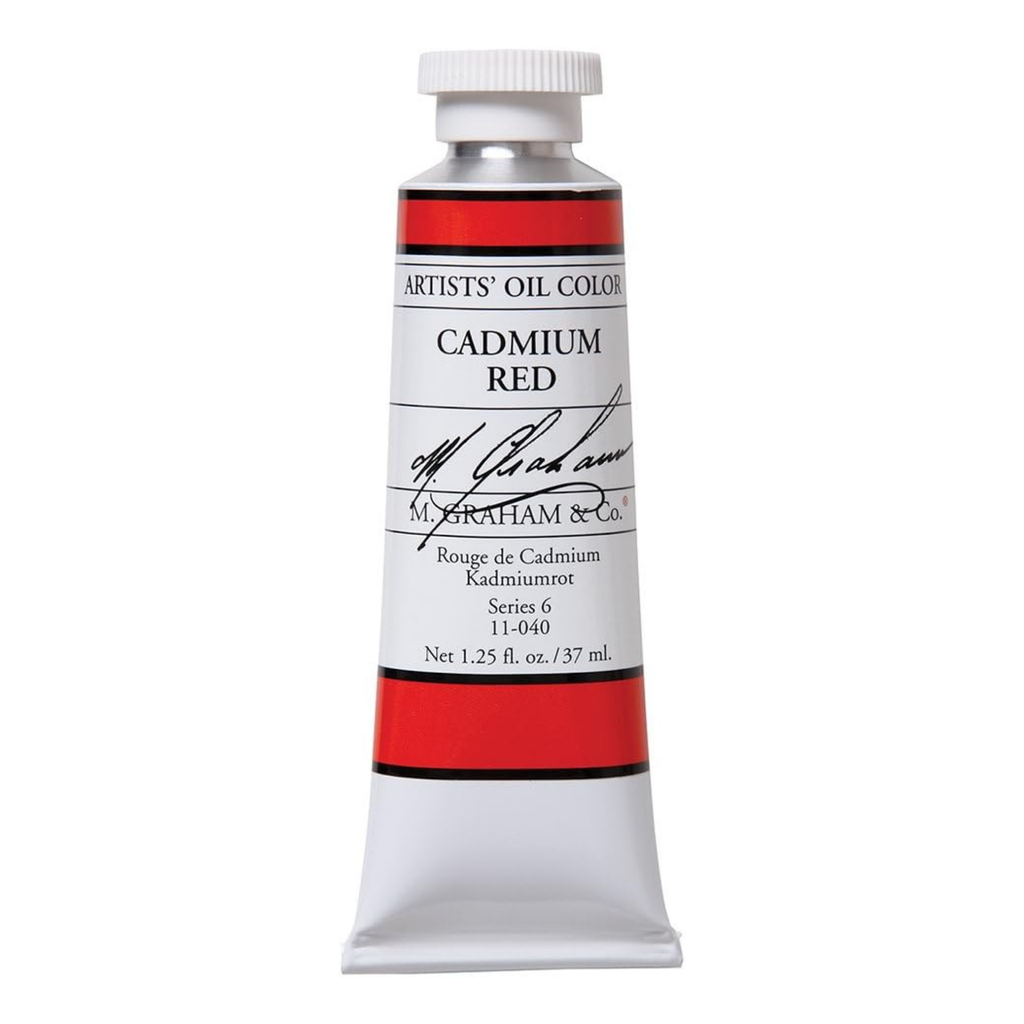 M.Graham Oil 1.25 Oz. Cadmium Red S6 **ND**
