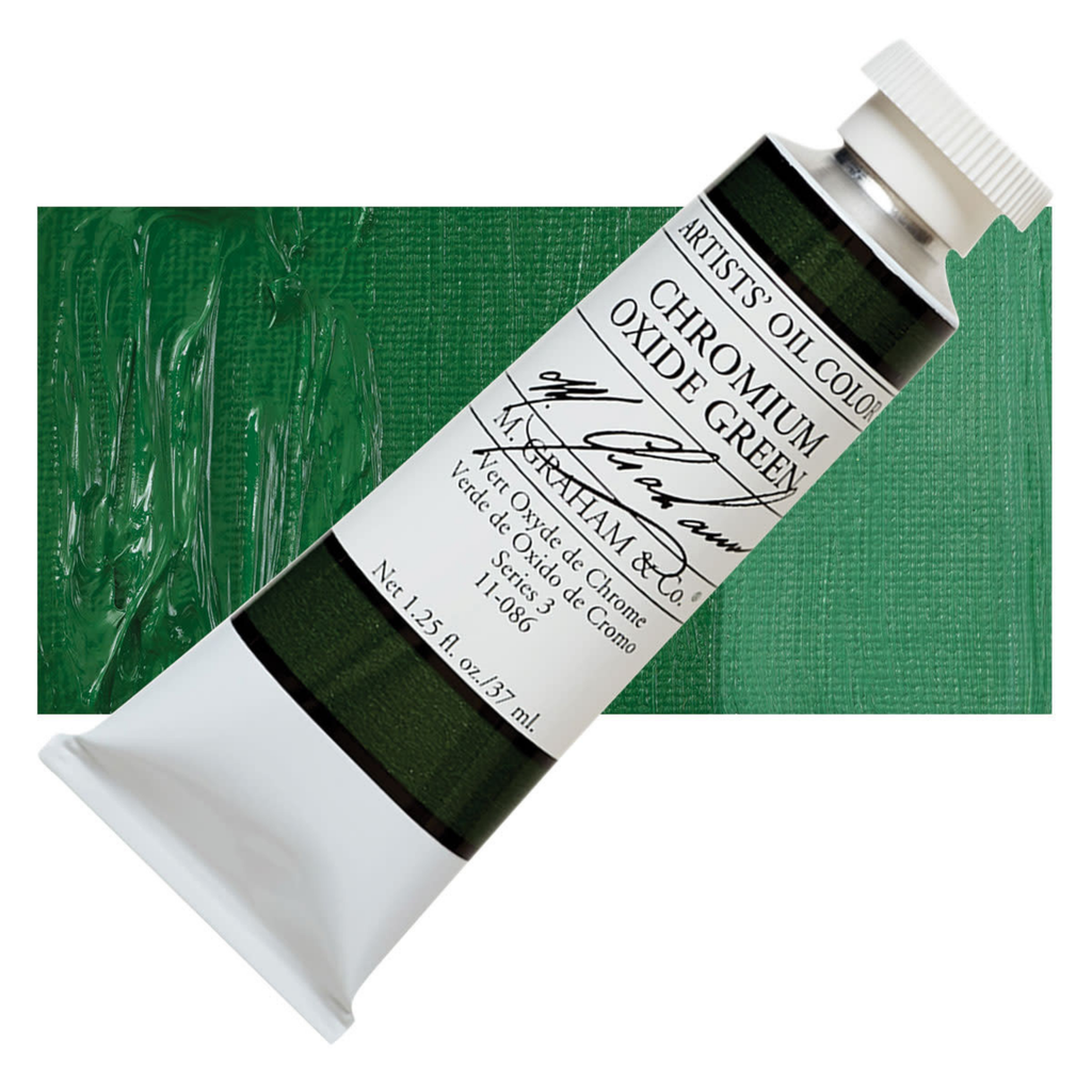 M.Graham Oil 1.25 Oz. Chromium Oxide Green S3 **ND**