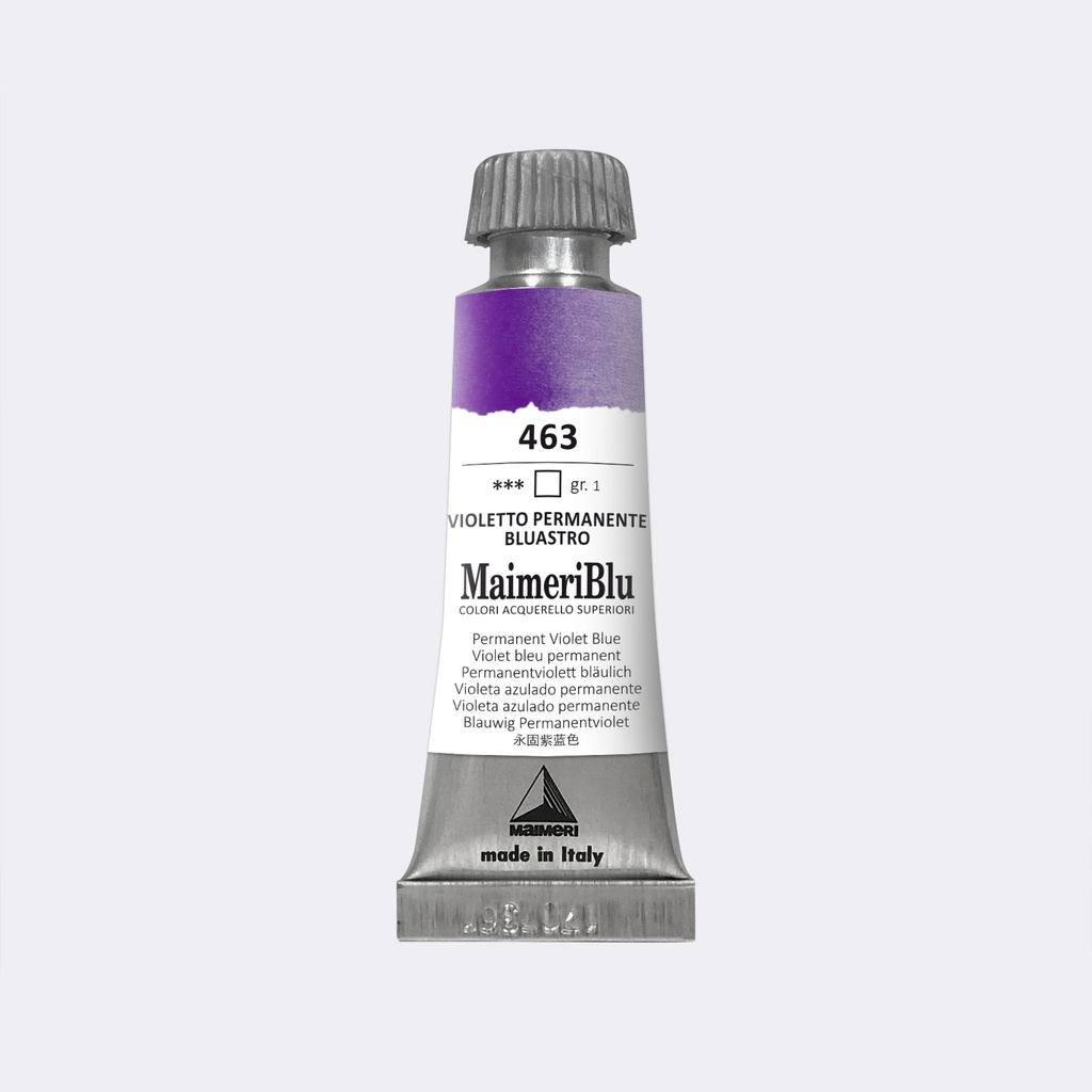 Maimeri Blu Watercolours 12ml Tube Series 1 Permanent Violet Blue **ND** *SO*