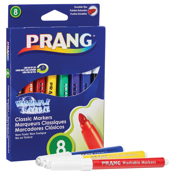 Markers Washable Classic 8 Colour Set (80680)
