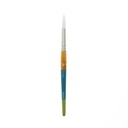 Princeton Brush SNAP White Taklon Round 12 (9850R12)