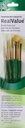 Brush Set 9116 Real Value Series - Golden Taklon Set of 4 brushes