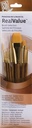 Brush Set 9141 Real Value Series - Golden Taklon Set of 7 brushes