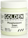 Golden Heavy Body 4oz. Jar Phosphorescent Green S7 **ND**