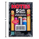 Memo Pads Set of 5