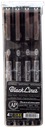 Pacific Arc Black Liner 4 Pen Set - Fine 0.05/0.1/0.2/0.3
