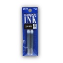 Platinum Fountain Pen Preppy Cartridge 2pk Blue-Black