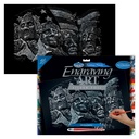 Royal & Langnickel Engraving Art Famous Places Silver Mount Rushmore