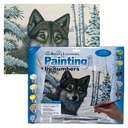 Royal & Langnickel Paint by Numbers Snow Wolf