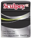 Sculpey III 2oz Black **ND**