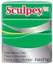 Sculpey III 2oz Emerald **ND**