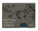 SM.LT Haiku Cards Black Drawing 300gsm 24shts **ND**