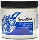 Speedball Water-Soluble Block Printing Ink  16oz White
