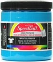 Speedball Night Glo Fabric Screen Printing Ink Blue 8oz