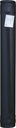 Tran Leather Grain Carry Tube 4.5" x 36" Black