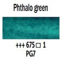 Van Gogh Watercolour Half-Pan Phthalo Green **ND**