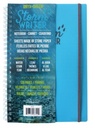 Onyx + Blue Storm Writer Notebook 6x9