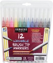 Markers Brush Tip Washable 12 Count Sargent Art (22-1512)